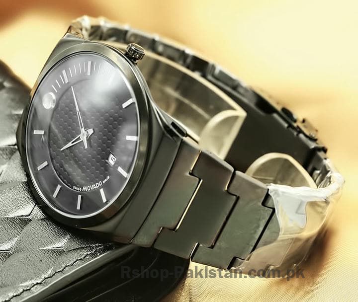 Movado Bold Black Watch