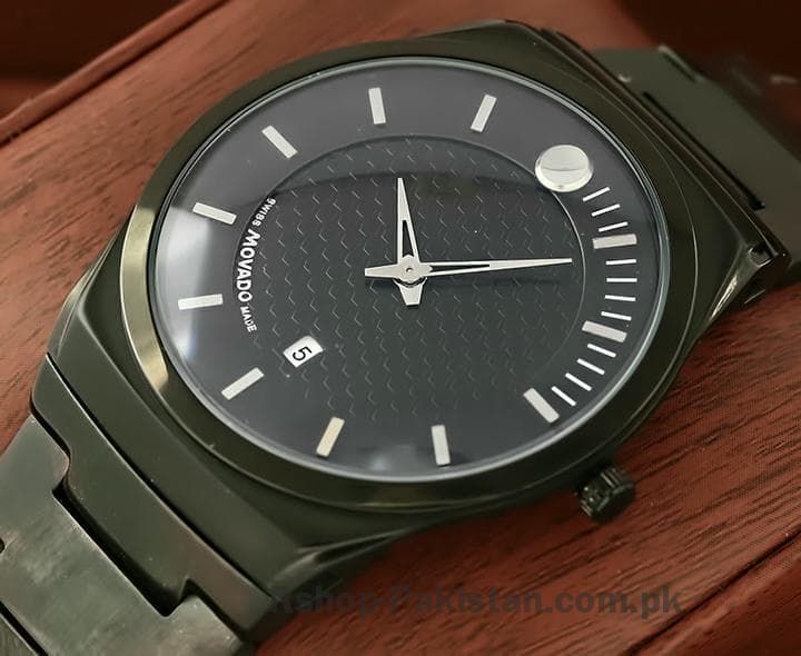 Movado Bold Black Watch