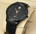 Movado Men's Analog Display Black Watch